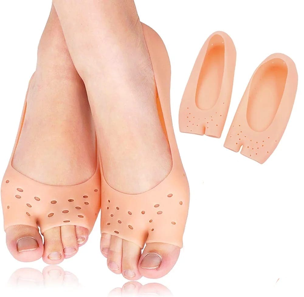 Pair Of Silicone Boat Heel Insole, Silicone Moisturizing Gel Sock, Anti Crack Protective Insole, Soft Open Toe Socks For Foot Care Protector, Shallow Boat Sock for Girls Ladies, Nonslip Gel Moisturizing Socks Foot Care Pair Of Silicone Boat Heel Insole, Silicone Moisturizing Gel Sock, Anti Crack Protective Insole, Soft Open Toe Socks For Foot Care Protector, Shallow Boat Sock for Girls Ladies, Nonslip Gel Moisturizing Socks Foot Care